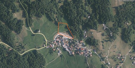 PISO_karta OPPN Šent. Gora (območje parcel za prodajo)